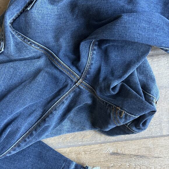 Spanx Jeans Women's Size Small Distressed Pull On Skinny Ankle Denim 20203R - Picture 16 of 16